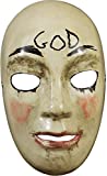 The Purge Anarchy God Killer Mask Costume Accessory Tan