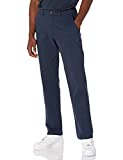 Amazon Essentials Men's Classic-Fit Casual Stretch Khaki, Navy, 31W / 29L