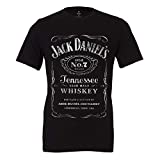 Jack Daniel's Black Label T-Shirt  Made from Quality Cotton Materials  Official Product (Large)