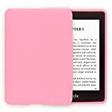 Chineestyle Case for All-New Kindle Paperwhite (11th Generation, 2021 Release) - Slim Fit TPU Gel Protective Cover Case for All-New Kindle Paperwhite E-Reader 6.8" (Pink)