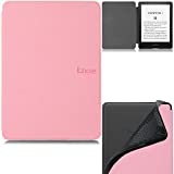 REASUN Case for Kindle Paperwhite 2021,Premium PU Leather Folio Cover with Smart Auto Sleep/Wake Slim Protective Case for 6.8" Amazon Kindle Paperwhite 11th Generation,2021 Release, Pink