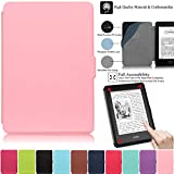 Artyond Case for Kindle Paperwhite,Slim Folio Protective Cover with Smart Auto Sleep/Wake Magnetic Case for Amazon Kindle Paperwhite 123 (Fits All 2012, 2013, 2015 and 2016 Versions), Light Pink