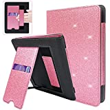 Kindle Paperwhite Case for 11th Generation 2021 and Signature Edition, 6.8", Hands Free Stand Smart Protective Durable Premium PU Leather Cover with Auto Sleep Wake, Hand Strap, Card Slot