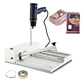 Moonshan Shrink Wrap Machine 12 I-bar Shrink Wrap Sealer Heat Sealing Machine with Adjustable Speed Heat Gun Shrink Wrapping Machine Heat Sealer Heating & Sealing (12)