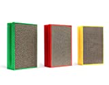 Z-LEAP Diamond Hand Polishing Pads 3-Pcs Set for Granite Marble Concrete Glass Sanding Block