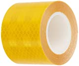 3M 3431 Yellow Micro Prismatic Sheeting Reflective Tape, 2" x 5 yd (1 Roll)