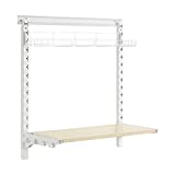 Amazon Basics 2-Tier Iron Mesh Adjustable Wall Shelf With Cage