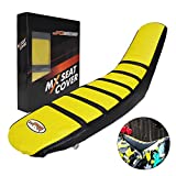 DRZ400 Seat Cover,Dirt Bike Seat Cover Gripper Soft Rubber for DRZ400 DRZ400E DRZ400S DRZ400SM All Year Yellow