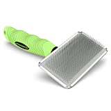 Slicker Dog Brush for Shedding Short Hair & Long Hair - Cat Brush & Dog Grooming Supplies, Deshedding for Single or Double Coated Dogs & Cats - Undercoat Rake for Your Pet