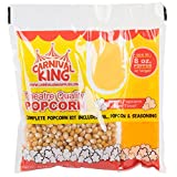 Carnival King All-In-One Popcorn Kit for 8 -10 Ounce Poppers - 24/Case