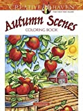 Creative Haven Autumn Scenes Coloring Book (Adult Coloring)