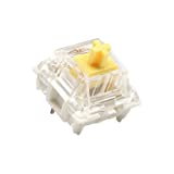 Pack of Gateron ks-9 G PRO Switches for Mechanical Gaming Keyboards | Plate Mounted | Pre Lubed (Gateron PRO Yellow, 65 Pcs)