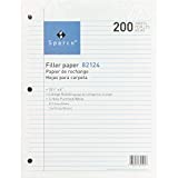 Loose Leaf Paper, 200 Sheets, COLLEGE / NARROW Ruled, 10-1/2" x 8", Lined Filler Paper, 3 Hole Punched For 3 Ring Binder, Writing & Office Paper, Perfect For College - 200 Sheets - 1 Pack