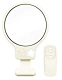 Omie View Bassinet Mirror - Clip-on Mirror with Remote Control & LED Light for Baby Monitoring. Use with Bassinet or Crib.