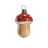 MAROLIN Glass Ornament Small Fly Agaric