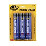 Sta-Lube Marine Boat Trailer And 4X4 Wheel Bearing Grease Sl3184  [Pack Of 3] 3 Wt Oz. Cartridges, Calcium Sulfonate Marine Grease