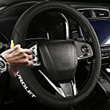 Retractable Steering Wheel Cover Compatible with Chevy Steering Wheel Universal 15inch