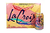 La Croix Sparkling Water, Grapefruit, 12 Fl Oz (Pack of 12)