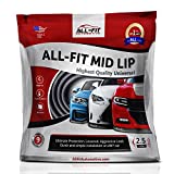 All-Fit Automotive Complete 2.5" 30' Mid Lip Kit, MLKITB30, All-Fit Automotive Complete Universal Lip Kit, Complete Bumper Chin Spoiler, Black