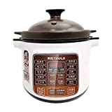 Tianji DGD40-40LD Electric Stew Pot, 4L Full-automatic Slow Cooker, Ceramic Inner Pot, 120V, 600W,3~6 people