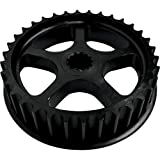 Baron Custom Accessories Power Front Pulley (34 Tooth) (Black) Compatible With 07-18 KAWASAKI VN900C