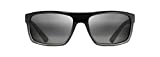 Maui Jim Byron Bay w/Patented PolarizedPlus2 Lenses Polrized Wrap Sunglasses, Marlin/Neutral Grey Polarized, Large