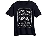 Toddler Boys' Short-Sleeve The Man in Black T-Shirt (Black) (4T)