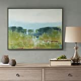 MADISON PARK SIGNATURE MPS95C-0026 Morning Fields Wall Art - Hand Embellished Painting, Modern Abstract Home Dcor Canvas Living Room Accent,