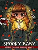 Spooky Baby Horror Coloring Book for Adults: Scary Eerie Everyday Life Illustrations of Beautiful Little Girl for Adult Artist, Colorists to Relax and Relieve Stress
