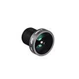 uxcell 2.1mm 5MP F2.0 FPV CCTV Camera Lens Wide Angle for CCD Camera