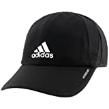 adidas Men's Superlite Relaxed Fit Performance Hat, Black/White, One Size