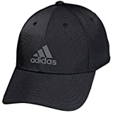 adidas Men's Decision 2 Structured Adjustable Cap, Black/Onix Grey, One Size