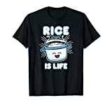 Rice Is Life Filipino Shirt Food Philippines Gift Kawaii Top T-Shirt