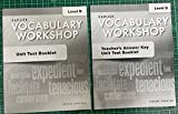 Sadlier Oxford Vocabulary Workshop Unit Test Booklet Level D