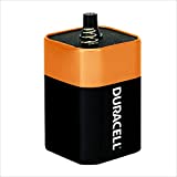 Duracell Coppertop 6V 908 Alkaline Lantern Battery with Spring Terminals, 1 Count Pack, 6-Volt Battery with Long-lasting Power for Household and Office Devices