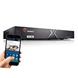 TIGERSECU Super HD 1080P 16-Channel Hybrid 4-in-1 DVR Security Recorder Without Hard Drive, for 2MP TVI/5MP TVI/AHD/CVI/Analog Cameras (Cameras and Hard Drive Not Included)