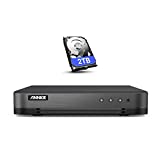 ANNKE 16CH 1080P Lite Hybrid 5-in-1(TVI/AHD/CVI/CVBS/IPC ) CCTV DVR with 2 TB Hard Drive, H.265+ Security 16 Channel Surveillance DVR Recorder, Easy Remote Access, Motion Detection & Emile Alerts