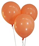 Creative Balloons 12" Latex Balloons - Pack of 100 Pieces - Decorator Peach