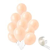 10-Inch Pastel Orange Balloons Arch Kit, 100 Pcs Macaron Peach Latex Balloons, Peach Birthday Balloons Arch Kit, Blush Balloons Garland for Baby Shower, Wedding, Proposal, Bachelorette Shower Party Decorations