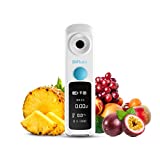 DiFluid Digital Brix Refractometer Can Save Test Data in APP, Rechargeable 3 in 1 Sugar Meter Range 32% Accuracy  0.1%