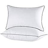 JOLLYVOGUE Bed Pillows for Sleeping 2 Pack, Cooling and Supportive Full Pillow for Side and Back Sleepers, Down Alternative Hotel Collection Sleeping Pillows Standard Size Set of 2 , 26x20 Inches