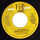 Nobody Does It Better/You Belong To Me (VG++ 45 rpm)