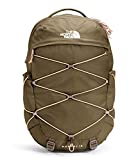 The North Face Women's Borealis School Laptop Backpack, Military Olive/Apricot Ice, One Size