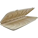 World Centric PB-SC-U13 100% Compostable Unbleached Plant Fiber Flat Bread Pizza Box Take Out Containers, 13.5" (Pack of 200)