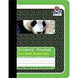 Pacon Primary Composition Book Bound Picture Story Ruled, 5/8-in. Ruled, 100 Sheets, Green (2428)