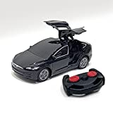 T-Power! Dynamic Remote Control Car 1:24 Scale RC Vehicle Great Gift for Children Remote Control Car Model with Falcon Door in Black Color