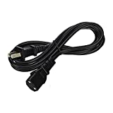 Power Cord Cable Compatible with Sony PS4 Pro Playstation 4 Pro Xbox 360 Slim Xbox One Xbox 360 E Replacement 2 Prong 6FT-UL Listed