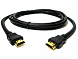 Master Cables Black HDMI - Sony Playstation 4 Consoles  Male to Male  Premium Quality Material - Plug and Play Compatible  High Speed  Gold Plated - 2 Meters