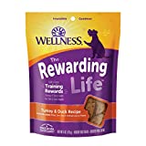 Wellness Wellbites Natural Grain Free Soft Dog Treats,Turkey & Duck Recipe, 6-Ounce Bag