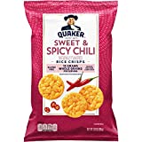 Quaker Rice Crisps, Sweet & Spicy Chili, 3.03 oz Bag